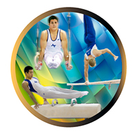 DISCO EPOXY GIMNASIA MASCULINA