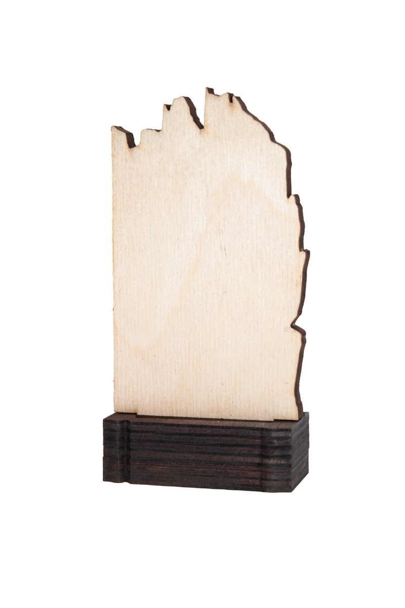 Trofeo de madera