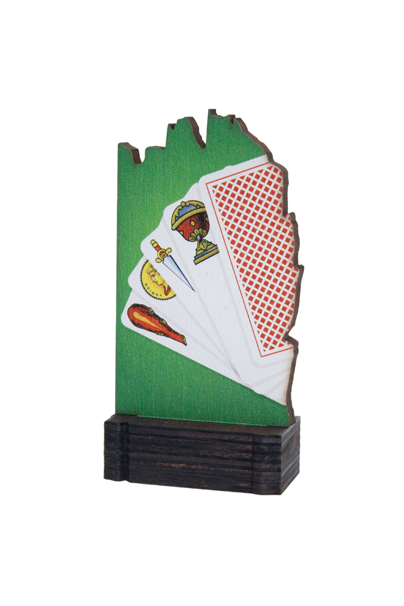 Trofeo de madera