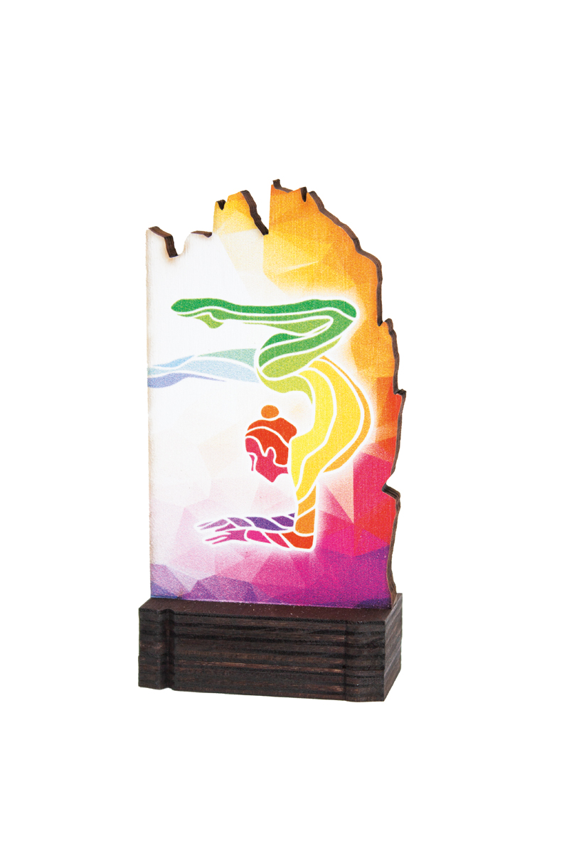 Trofeo de madera