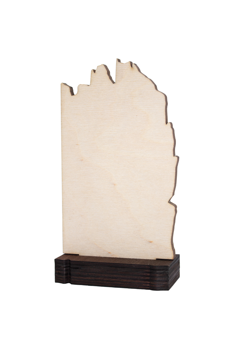 Trofeo de madera