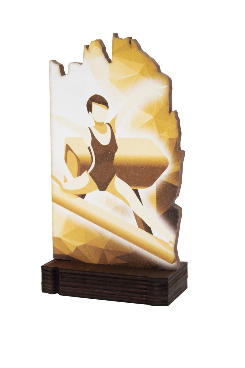 Trofeo de madera