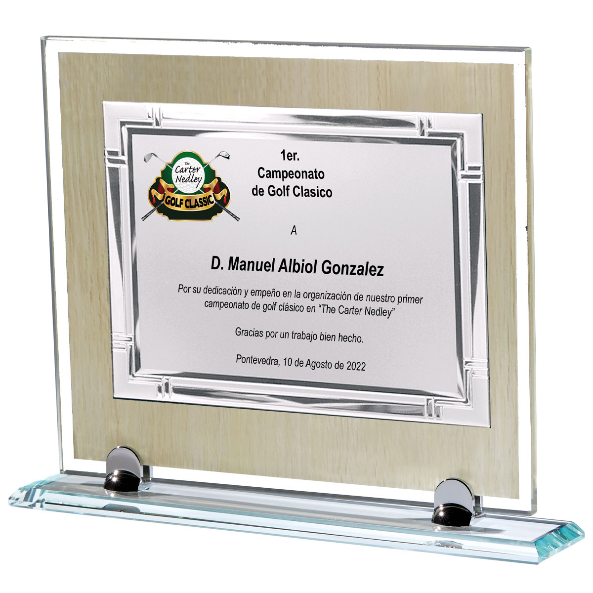 PLACA CONMEMORATIVA