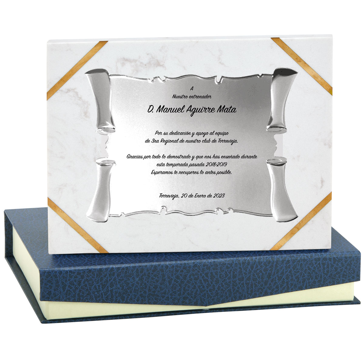 PLACA CONMEMORATIVA