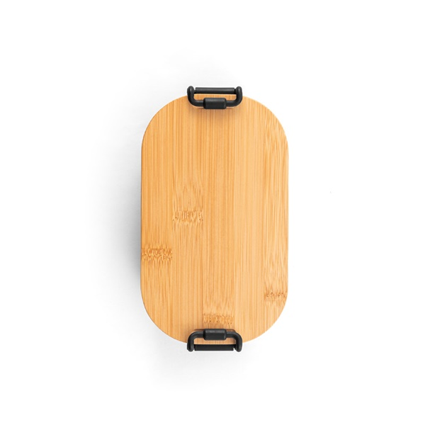 MAHLEB. Caja hermética de PP con tapa de bambú