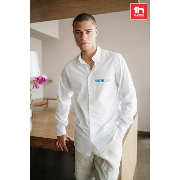 THC PARIS WH. Camisa de popelina para hombre