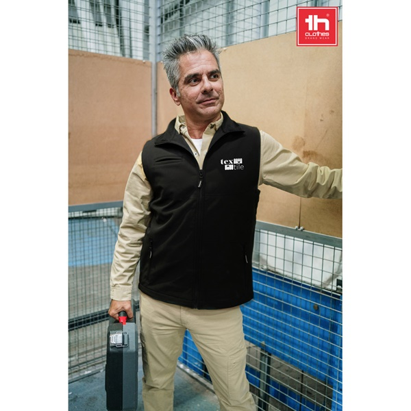 THC BAKU. Chaleco de softshell unisex