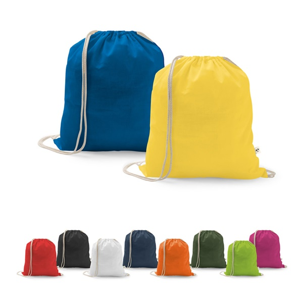 ISTANBUL. Mochila confeccionada en algodón reciclado (70%) y poliéster (30% rPET) (150 g/m²)