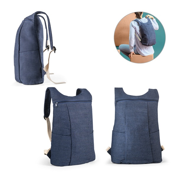 DENIM BPACK. Mochila casual de denim (300 g/m²)