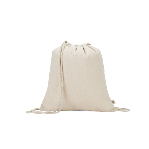 MAIORCA. Bolsa mochila 100% algodón reciclado (180 g/m²)