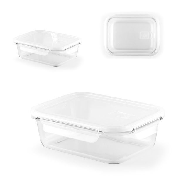 QUORIN. Caja hermética de vidrio borosilicato 1 L